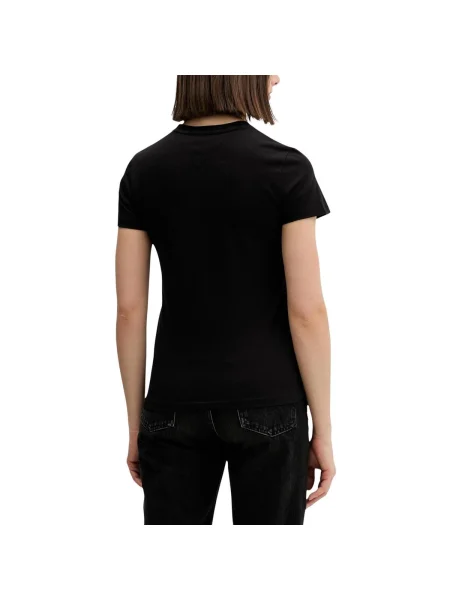 Tommy Jeans Tricou Flag negru