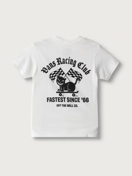 Vans majica za djecu od pamuka Cat Club SS Tee bijela
