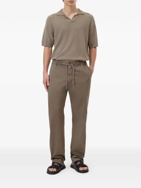 Pantaloni Closed cu cordon maro