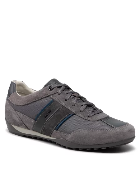 Basket Geox U Wells - Bleu - - 82.44