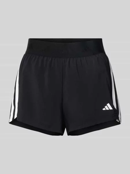 Szorty o kroju regular fit z nadrukiem z logo model ‘HYG’ Adidas Training czarne
