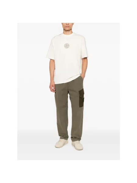 Koszulka Stone Island z kamieniami beżowa