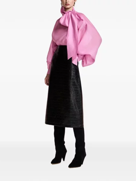 Fustă midi Essentiel Antwerp negru