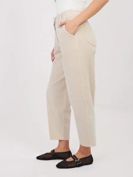 Панталон Rue Paris с шипове черно