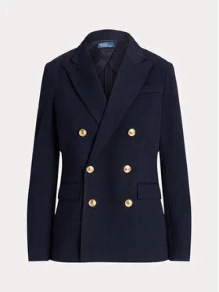 Піджак з домішкою вовни Polo Ralph Lauren синій