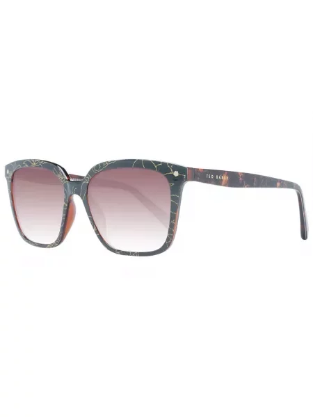Okulary przeciwsłoneczne Ted Baker gradientowe brązowe
