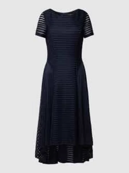 Sukienka koktajlowa z okrągłym dekoltem Vera Mont