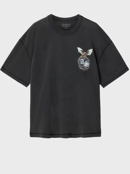 Футболка Allsaints чорна