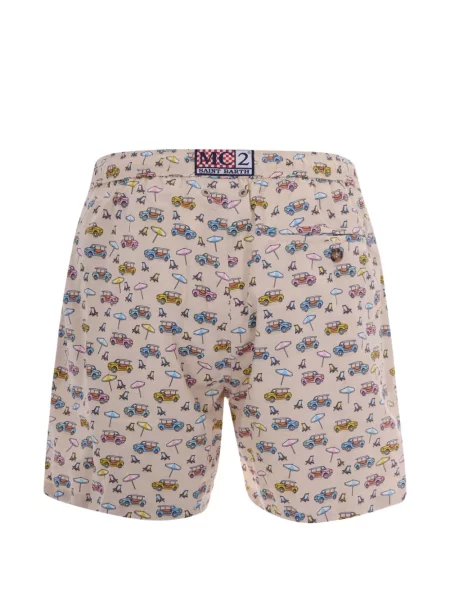 Slip de baie Mc2 Saint Barth cu imagine cu cordon