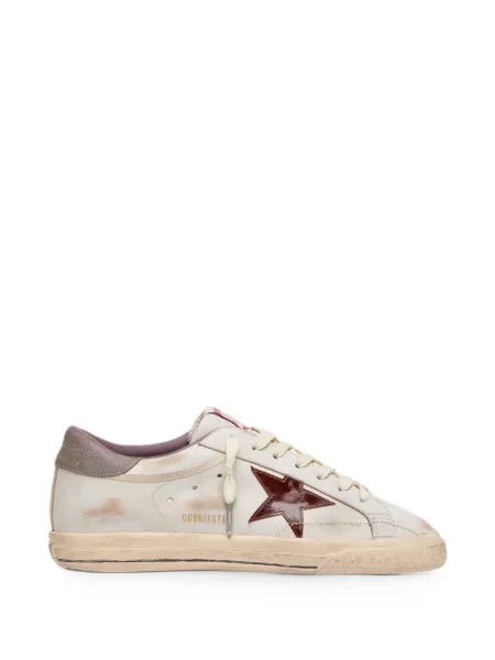 Sneakerși Golden Goose din piele alb