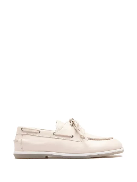 Pantofi loafer Officine Creative cu șireturi din dantelă