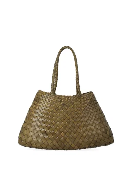 Torebka skórzana Dragon Diffusion skórzana zielona