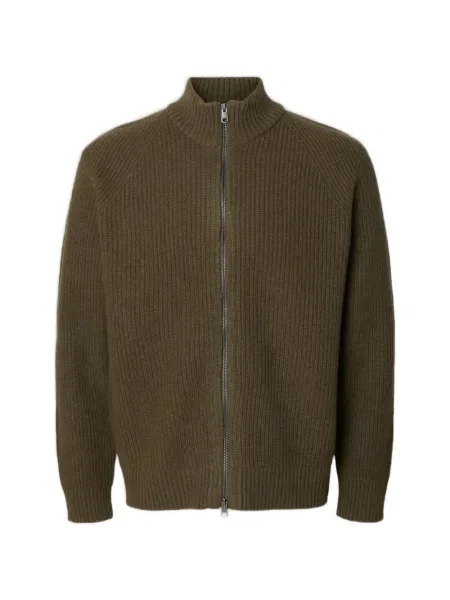 Cardigan Selected verde
