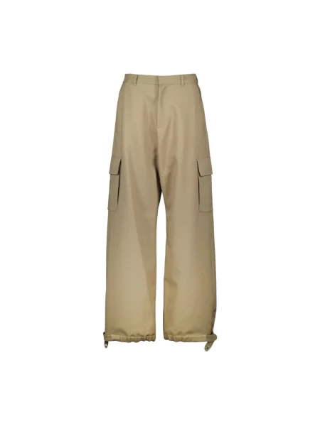 Spodnie cargo Off-white casual białe