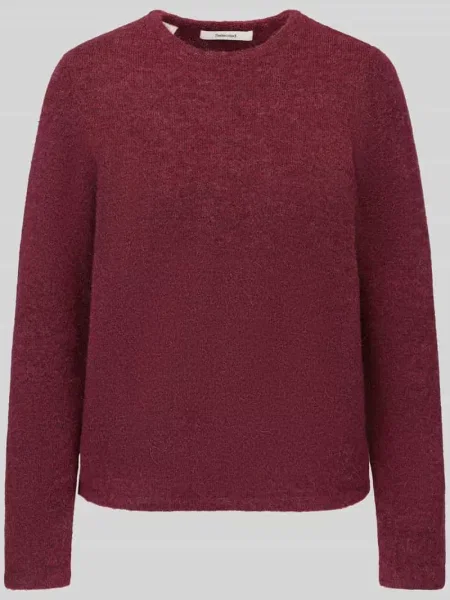 Sweter w kroju regular fit z mieszanki wełny model LULU' Selected