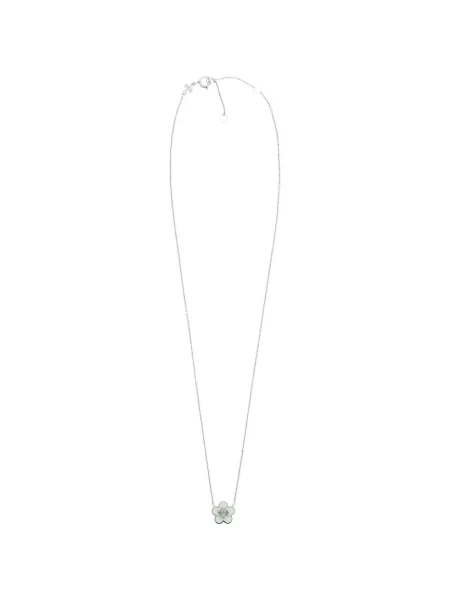 Pandantiv Tory Burch cu model floral argintiu