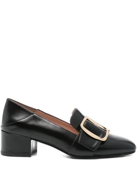 Pantofi cu toc Bally cu cataramă negru