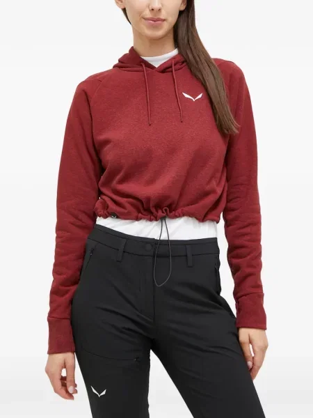 Hanorac cu glugă Salewa roșu