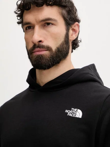 The North Face кофта з капюшоном з бавовною MONTE