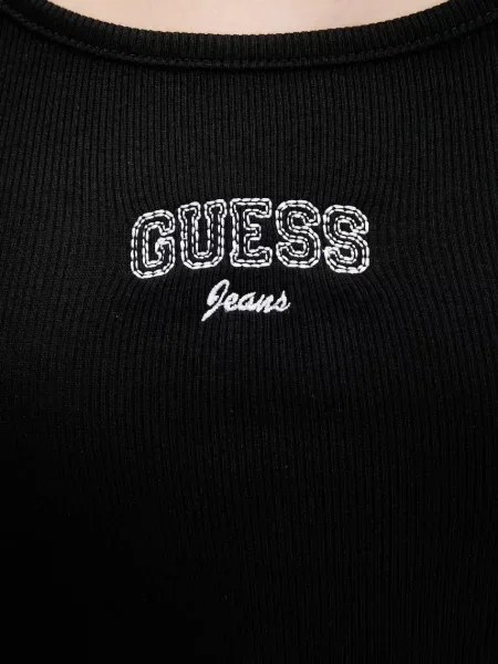 Топ Guess Jeans чорний