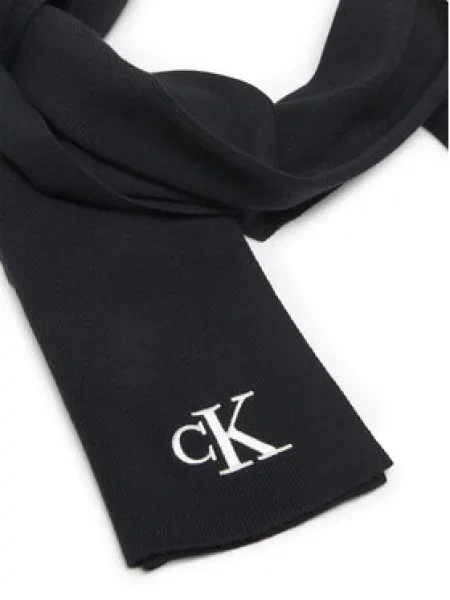 Calvin Klein Šál Fine čierna