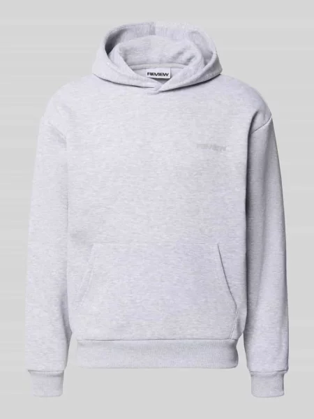Bluza z kapturem o kroju regular fit z mieszanki bawełny Review