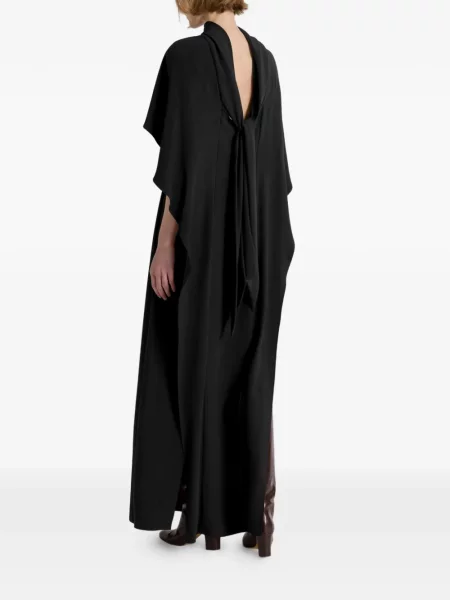 Rochie maxi Alberta Ferretti negru