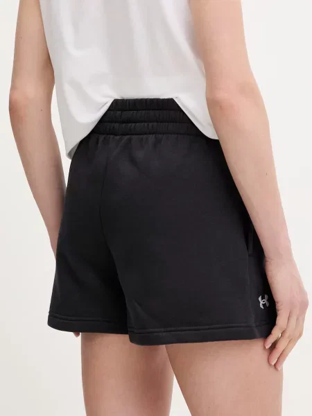 Under Armour pantaloni scurți Rival Fleece negru