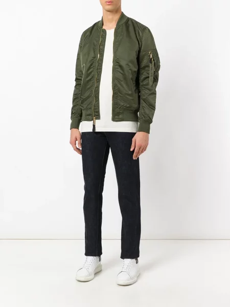 Geacă bomber Alpha Industries verde