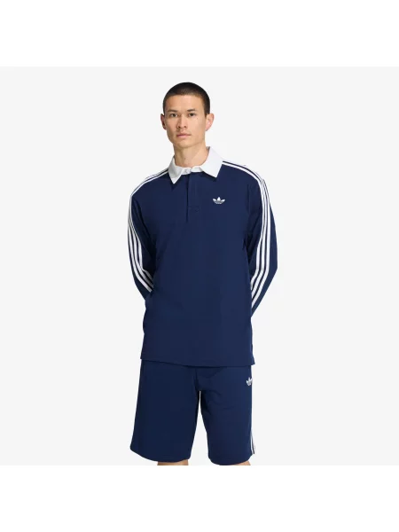 Tricou adidas Rugby Longsleeve Polo Night Indigo XL
