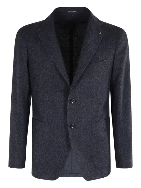 Sacou Tagliatore cu model herringbone albastru