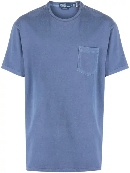 Tricou polo Polo Ralph Lauren cu model floral cu imagine evazat maro