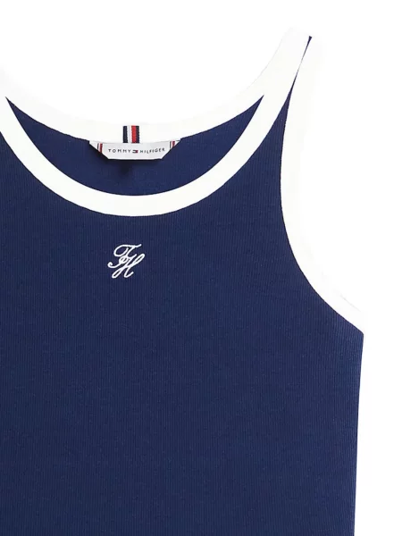 Top Tommy Hilfiger albastru