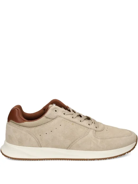 Sneakerși Tommy Hilfiger din piele de căprioară
