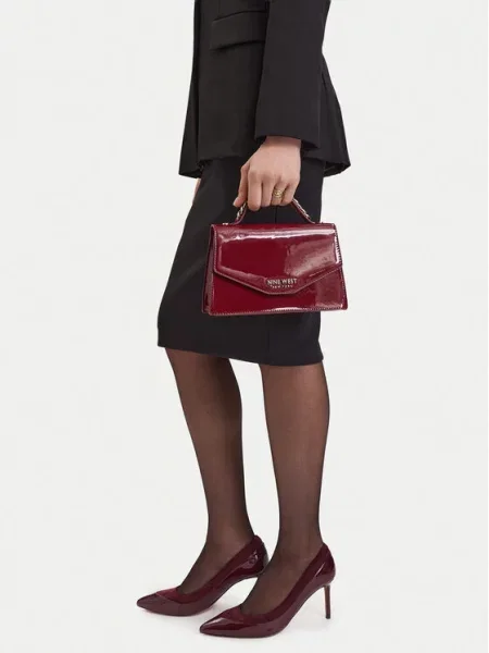 Nine West Geantă CEO-LUSTED Vișiniu