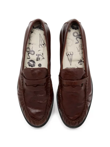 Pantofi loafer Duke & Dexter maro