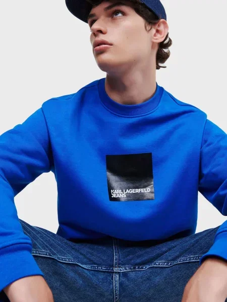 Свитшот Karl Lagerfeld Jeans синий