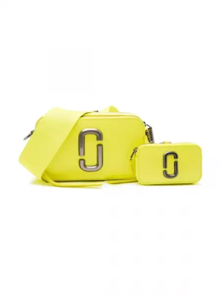 Marc Jacobs De piele geantă pe umăr The snapshot verde