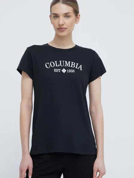 Тениска Columbia Trek черно