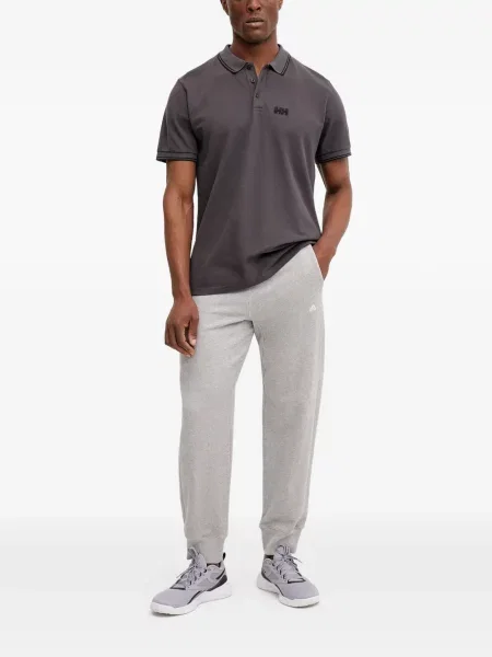 Tricou polo Helly Hansen cu broderie gri