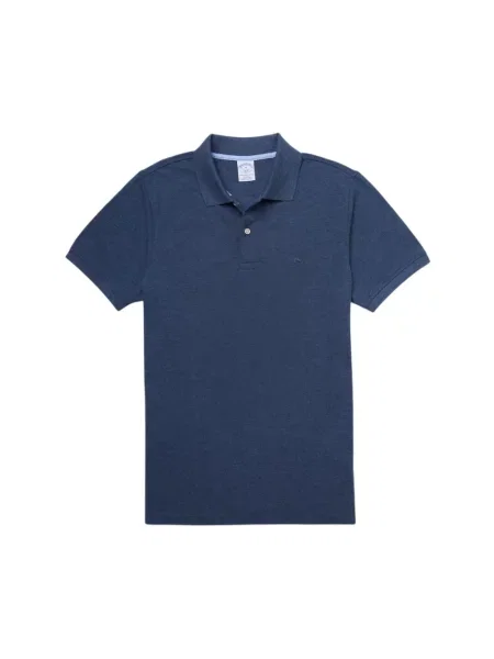 Koszulka polo Brooks Brothers z krótkim rękawem niebieska