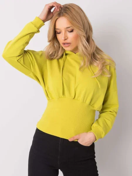 Hanorac Fashionhunters verde