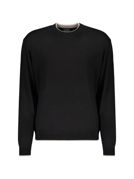 Lung pulover Paul & Shark negru