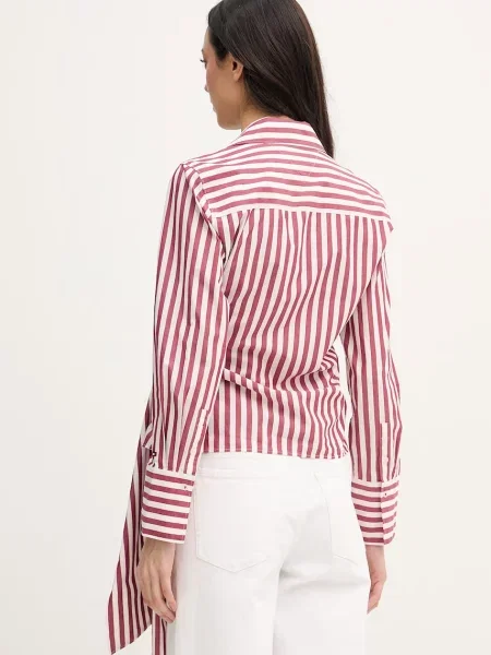 Tommy Hilfiger bluzka kopertowa czerwona