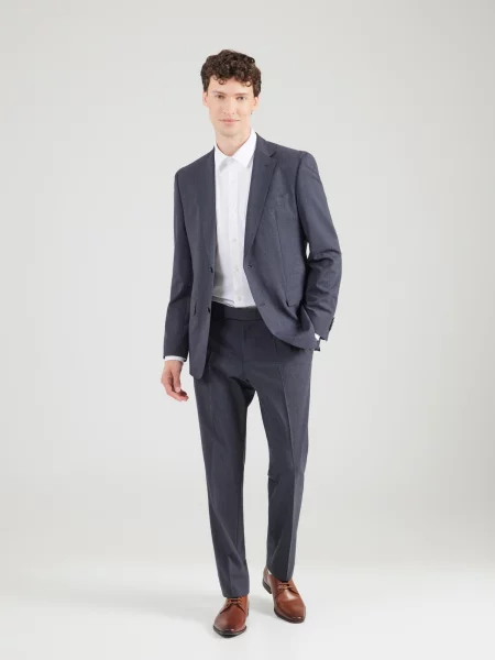 BOSS Costum închis albastru