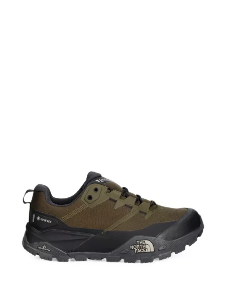 Sneakerși The North Face cu șireturi din dantelă verde