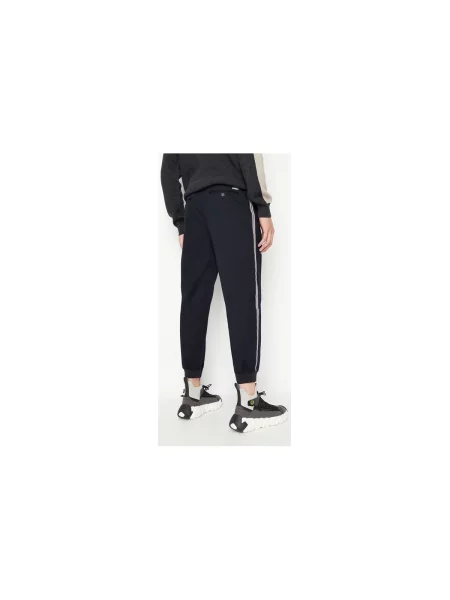 Pantaloni Eax albastru