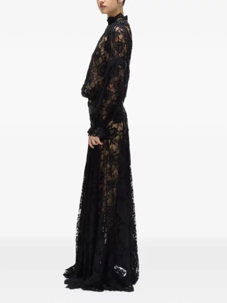 Lung rochie maxi Giuseppe Di Morabito negru