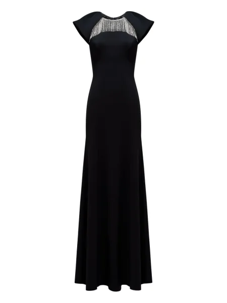 Rochie maxi Jenny Packham de costum negru