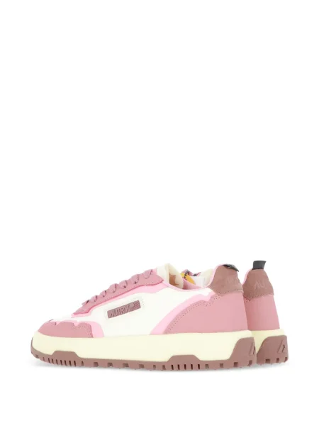 Sneakerși Autry cu platformă roz